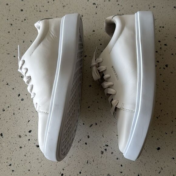 Cole Haan Women’s White Soft Leather Sneakers Casual Shoes Size 9.5 EUC - Picture 6 of 12